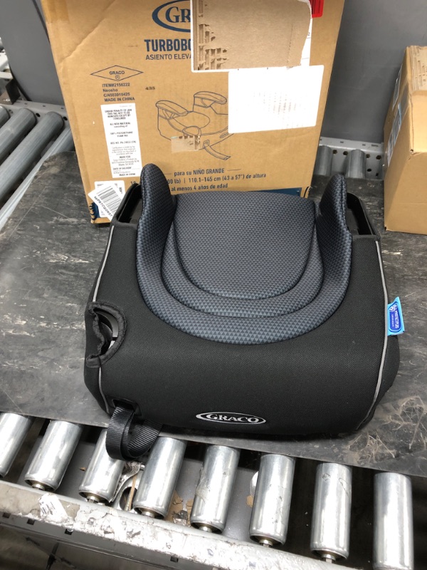 Photo 2 of Graco® TurboBooster® LX Backless Booster with Affix Latch | Backless Booster Seat for Big Kids Transitioning to Vehicle Seat Belt, Rio