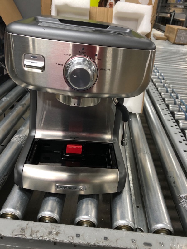 Photo 4 of Calphalon BVCLECMP1 Temp iQ Espresso Machine with Steam Wand, Stainless