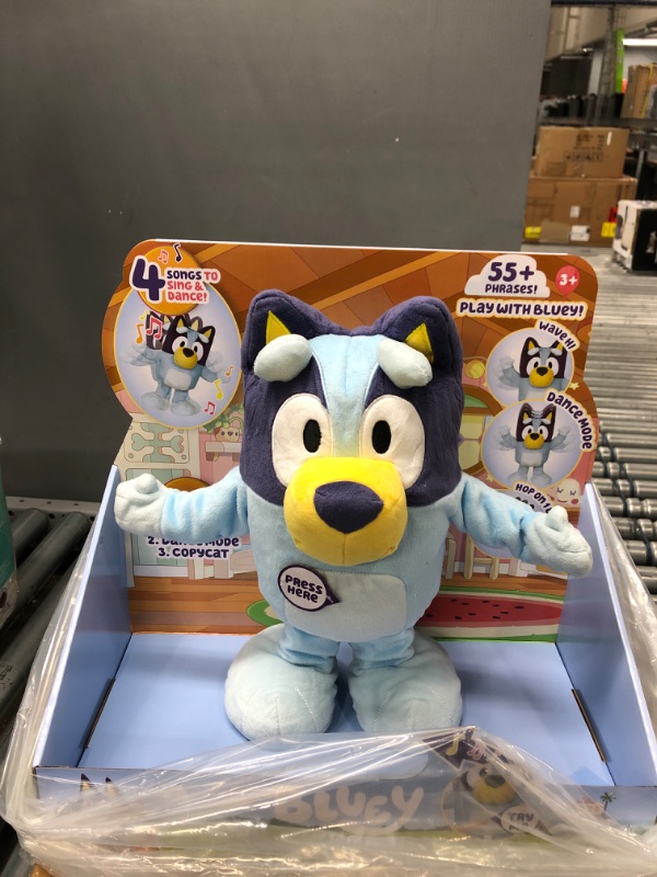 Photo 2 of Bluey Dance and Play 14" Animated Plush | Over 55 Phrases and Songs, Multicolor
Visit the Bluey Store