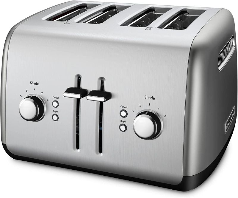 Photo 1 of KitchenAid 4-Slice Toaster with Manual High-Lift Lever - KMT4115