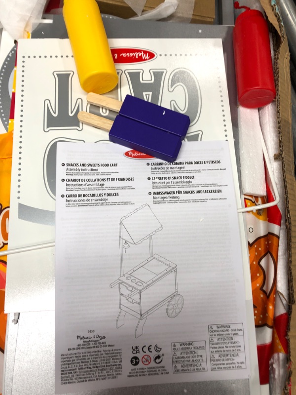 Photo 3 of Melissa & Doug Snacks & Sweets Food Cart