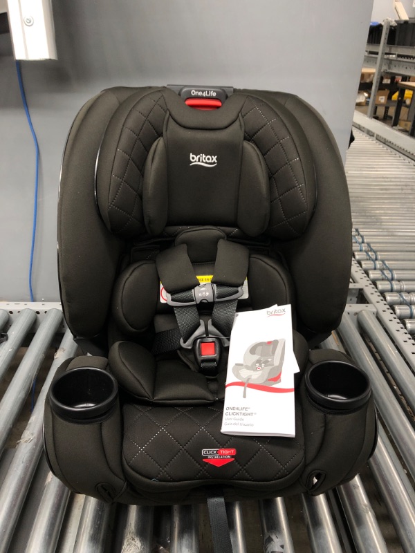 Photo 2 of Britax One4Life ClickTight All-in-One Car Seat, Black Diamond
