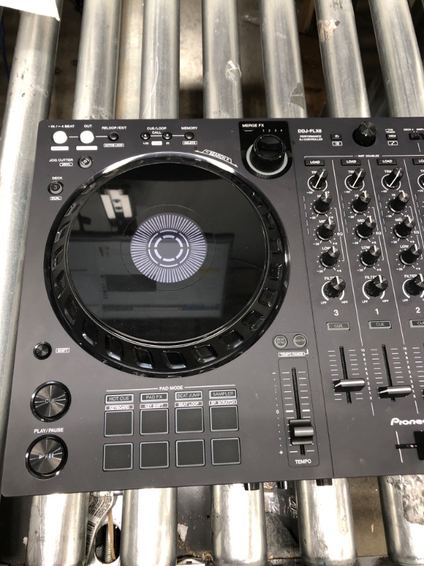 Photo 3 of Pioneer DDJ-FLX6 4-Channel DJ Controller for Rekordbox and Serato Pro
