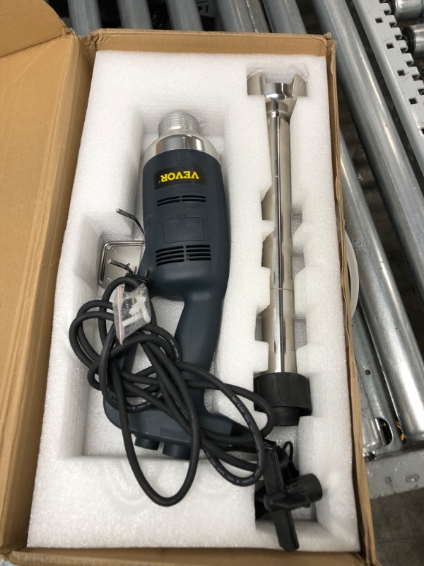 Photo 2 of ***PARTS ONLY*** VBENLEM Commercial Immersion Blender 500W Power, Hand Held Mixer with 15.7-Inch 304 Stainless Steel Removable Shaft, Electric Stick Blender Constant Speed 16000RPM
