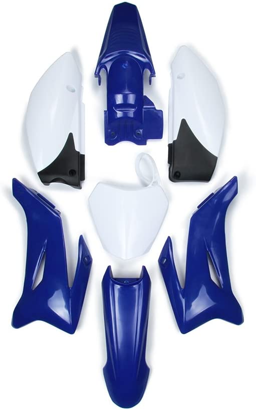 Photo 1 of ABS Plastic Fender Fairing Body Work Kit Set For TTR110 Dirt Pit Bike
