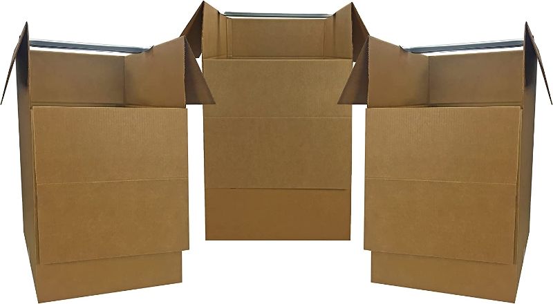 Photo 1 of uBoxes Moving Boxes Bundles Wardrobe Moving Boxes 24x24x40 - Pack of 3
