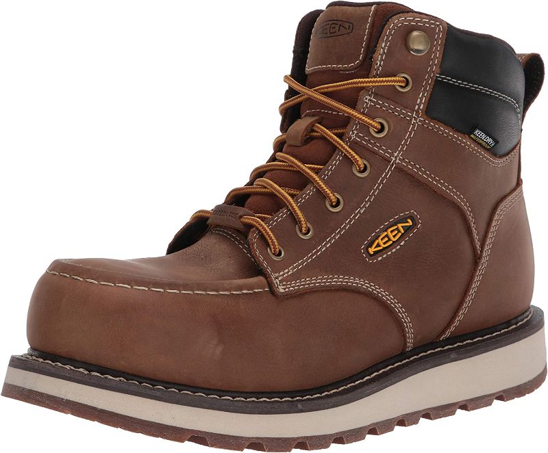 Photo 1 of KEEN Utility Men's Cincinnati Waterproof 6" Composite Toe Work Boots 13 wide mens
