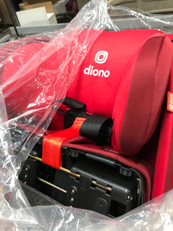 Photo 1 of Diono Radian 3RXT, 4-in-1 Convertible Car Seat, Rear and Forward Facing, Steel Core, 10 Years 1 Car Seat, Ultimate Safety and Protection, Slim Fit 3 Across, Red Cherry 3RXT with Comfort+ Red Cherry