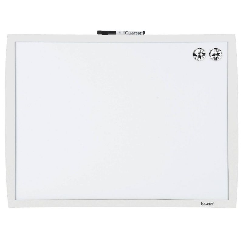 Photo 1 of Quartet Magnetic Dry-Erase Board 17 X 23 White Frame (MWDW1723M-WT)
