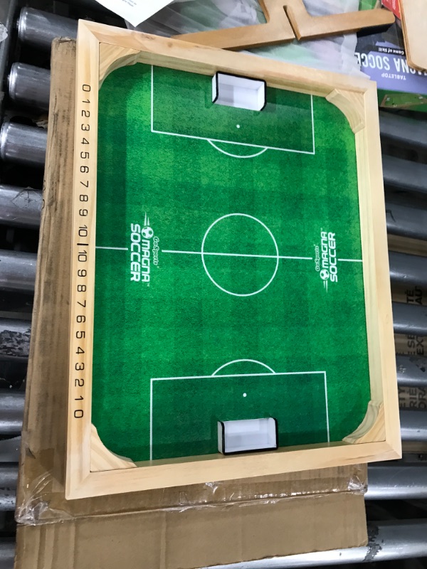 Photo 2 of GoSports Magna Ball Tabletop Board Game - Fast-Paced Magnet Game for Kids & Adults, Choose Between Magna, Soccer, and Hockey Games Magna Soccer