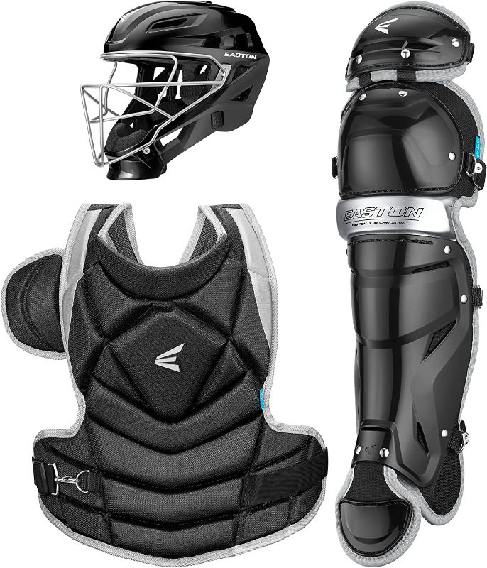 Photo 1 of *Medium* Easton | The Fundamental by Jen Schro Fastpitch Softball Catcher's Equipment | Box Set | NOCSAE Certified