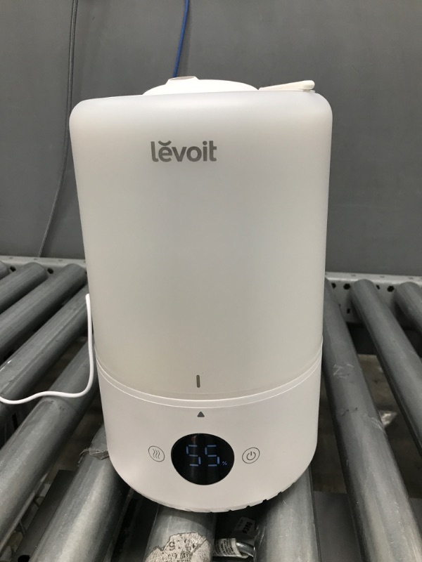 Photo 2 of *Tested* LEVOIT Smart Cool Mist Humidifiers for Bedroom, Top Fill Essential Oil Diffuser, Auto Humidity Adjustment with Sensor, Remote Control, Ideal for Baby Nursery and Plants, Quiet, Ultrasonic, 3L, White