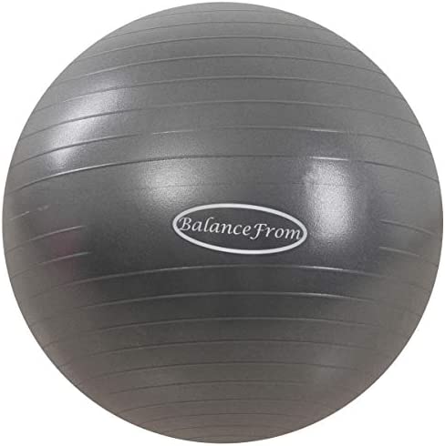 Photo 1 of BalanceFrom Anti-Burst and Slip Resistant Exercise Ball Yoga Ball Fitness Ball Birthing Ball with Quick Pump, 2,000-Pound Capacity