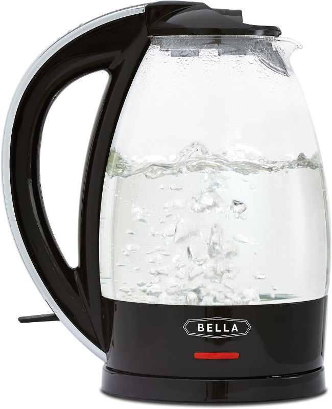 Photo 1 of BELLA 7-Cup German Schott Glass Electric Kettle with 360 Removable Base
