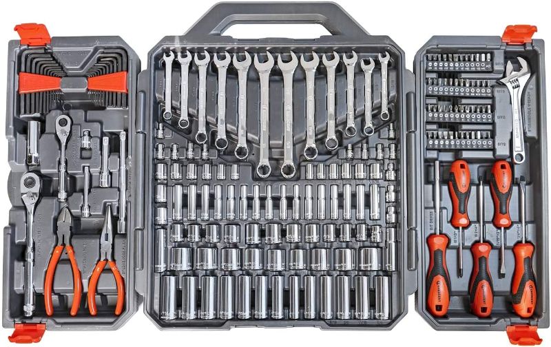 Photo 1 of Crescent 180 Pc. Professional Tool Set in Tool Storage Case - CTK180
