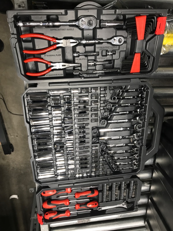 Photo 2 of Crescent 180 Pc. Professional Tool Set in Tool Storage Case - CTK180
