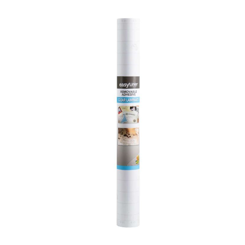 Photo 1 of EasyLiner® Adhesive Laminate - Clear, 18 in. x 24 ft.