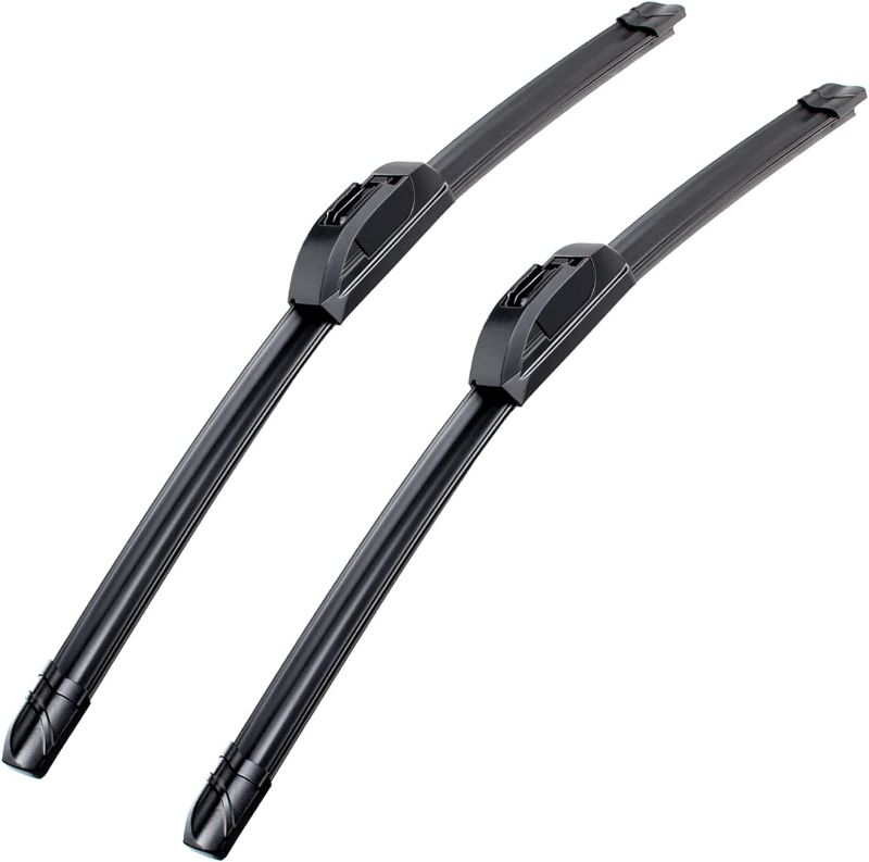 Photo 1 of 16" Automotive Replacement J-Hook Silent Wiper Blades (Set of 2)
