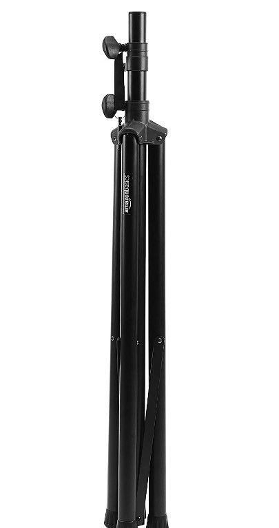 Photo 1 of Amazon Basics Adjustable Speaker Stand - 4.1 to 6.6-Foot, Steel
