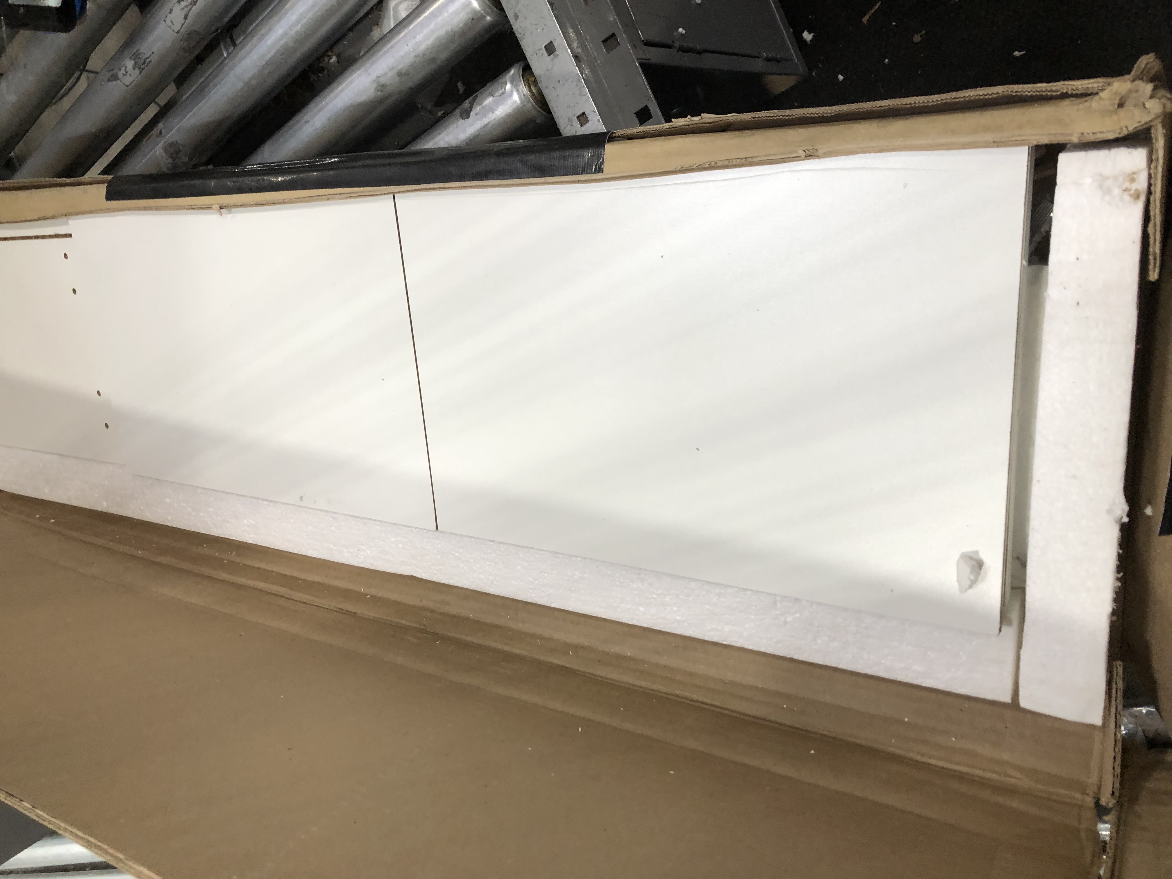 Photo 1 of Furinno Luder 4-Tier Open Shelf Bookcase, White