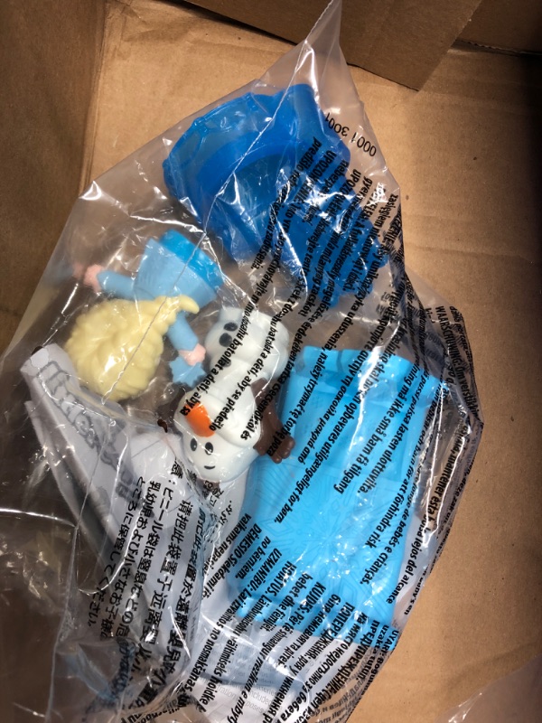 Photo 3 of Disney Frozen Toys, Fisher-Price Little People Toddler Playset With Elsa & Olaf Toys Lights & Music, Elsa's Ice Palace, Frustration-Free Packaging
