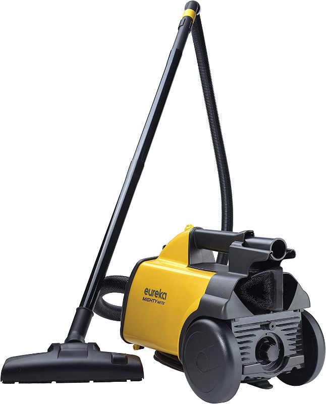 Photo 1 of See Notes** Eureka 3670M Canister Cleaner, Lightweight Powerful Vacuum for Carpets and Hard floors Yellow