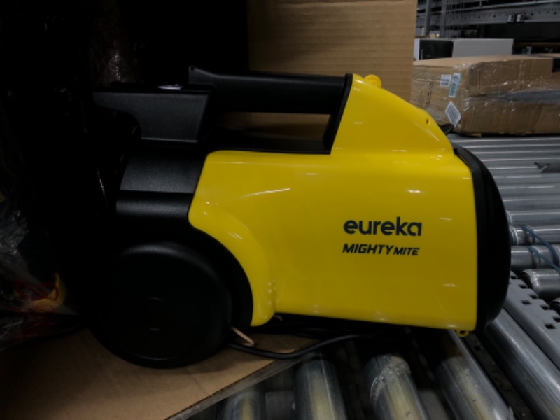 Photo 2 of See Notes** Eureka 3670M Canister Cleaner, Lightweight Powerful Vacuum for Carpets and Hard floors Yellow