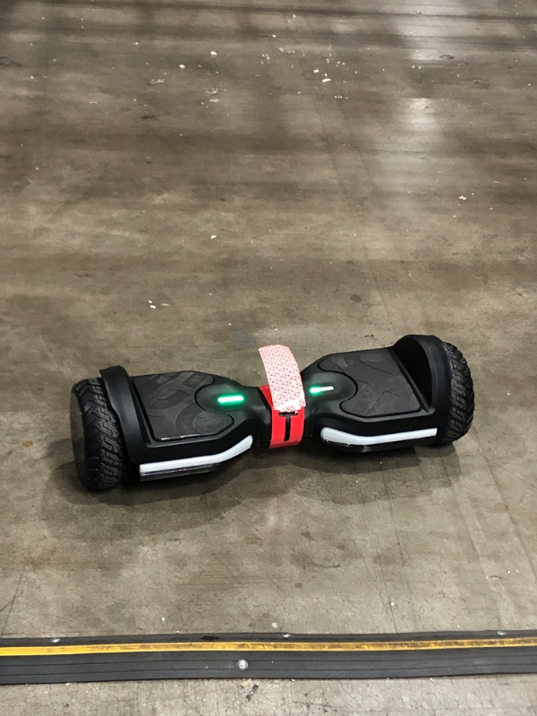 Photo 2 of Jetson Flash Self Balancing Hoverboard with Built in Bluetooth Speaker | Includes All Terrain Tires, Reach Speeds up to 10 MPH | Range of Up to 12 Miles, Ages 13+
