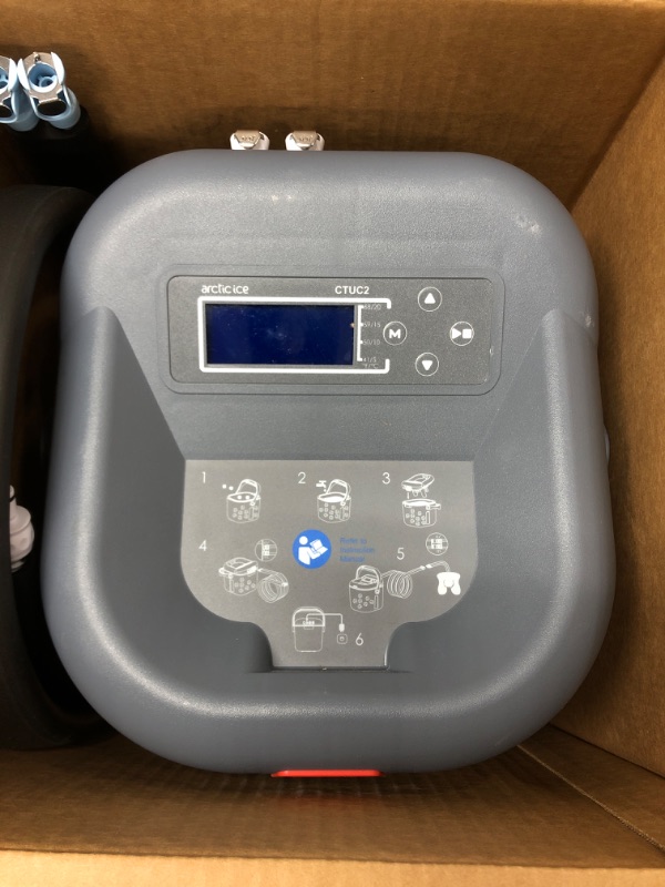 Photo 1 of Cold Therapy Machine Gen 1 by Arctic 8 - Ice Circulation System with Large Adjustable Cryo Cuff for Knee, Shoulder, Ankle, Neck Pain and Recovery After Surgery – Cryotherapy Freeze kit with Pump
