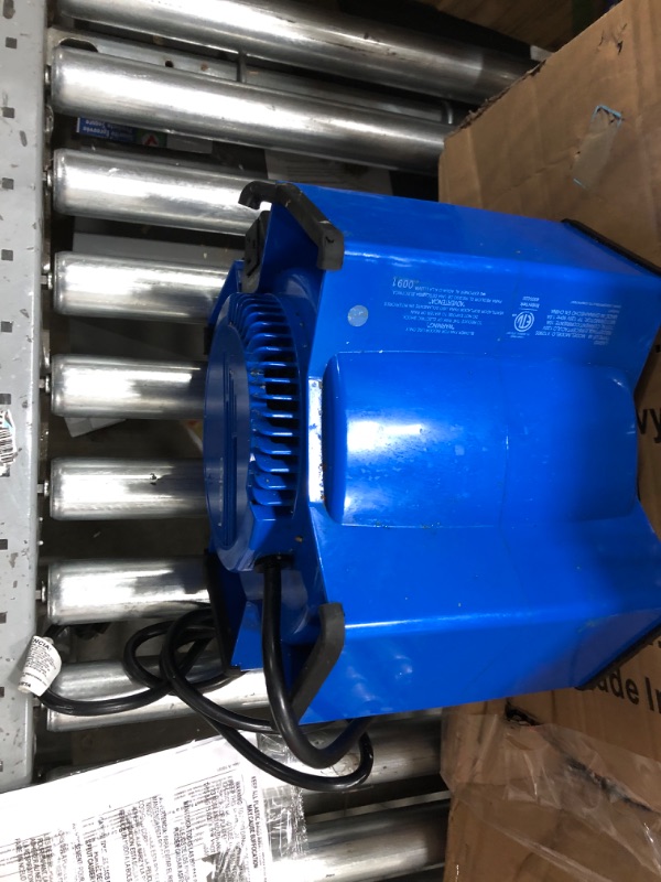 Photo 1 of Lasko Products X-Blower Multi-Position Utility Blower Fan in Blue Color
