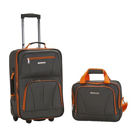 Photo 1 of Rockland 2-Pc. Pattern Softside Luggage Set
