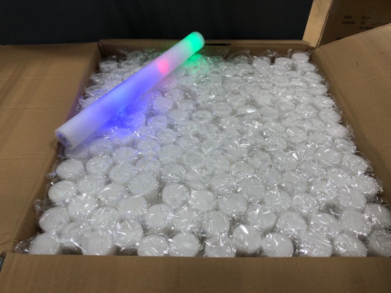 Photo 1 of 156PCS Foam Sticks, Glow Sticks Party Supplies Three Flashing Modes Lighting up Foam Sticks for Wedding, Party, Concerts, Birthday
