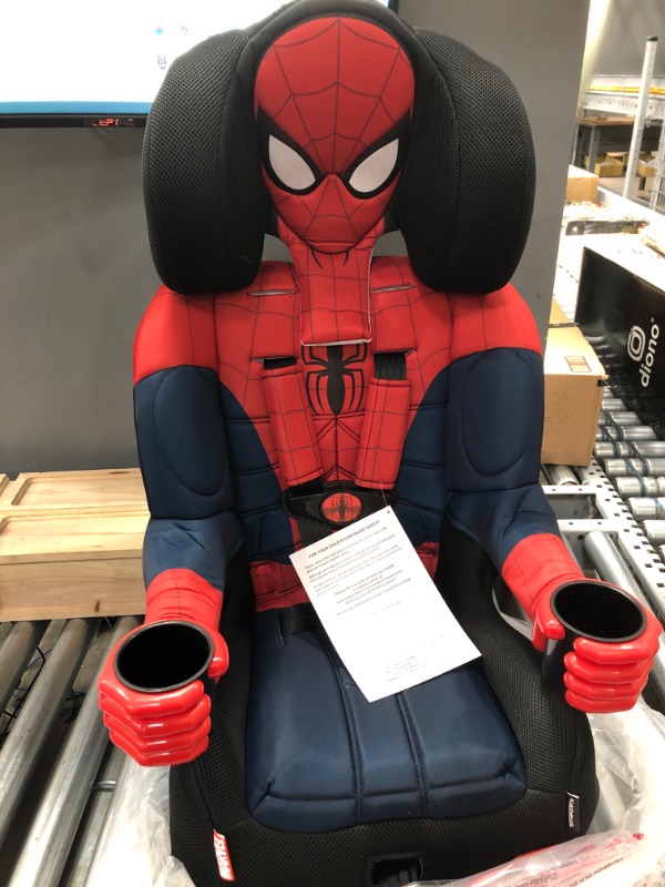 Photo 2 of KidsEmbrace 2-in-1 Harness Booster Car Seat, Marvel Spider-Man
