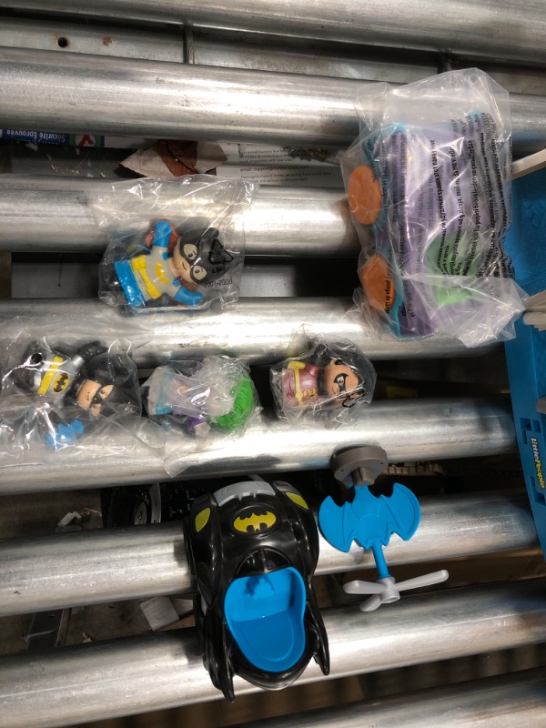 Photo 3 of Fisher-Price Little People DC Super Friends Deluxe Batcave, Batman playset with lights and sounds plus 4 character figures for toddlers [Amazon Exclusive] [Amazon Exclusive]
