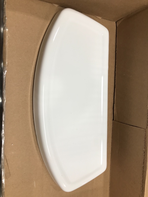 Photo 2 of American Standard 735121-400.222 Cadet and Glenwall Right-Height Toilet Tank Cover for Models 4021, Linen
