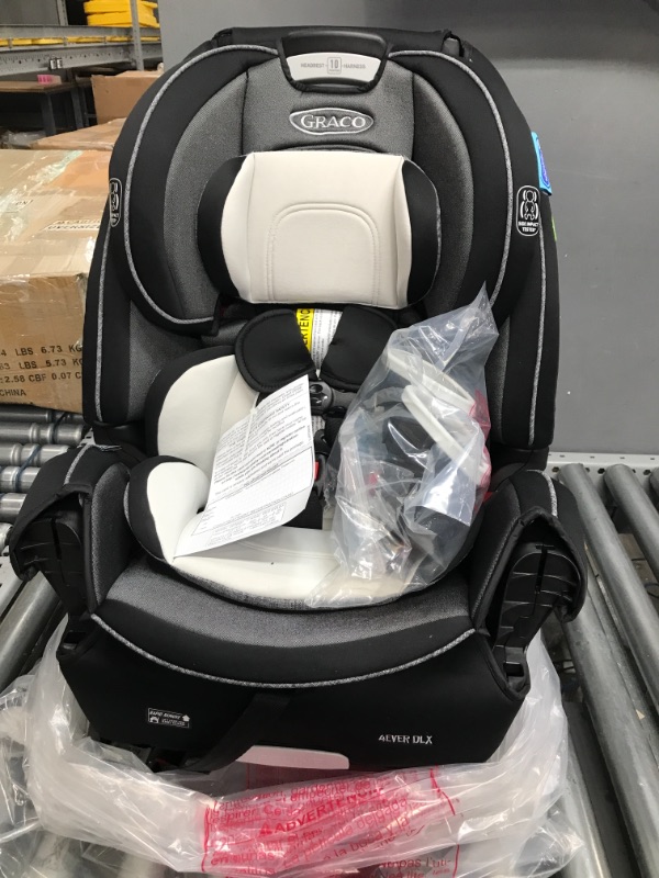 Photo 2 of Graco 4Ever DLX 4 in 1 Car Seat, Infant to Toddler Car Seat, with 10 Years of Use, Fairmont , 20x21.5x24 Inch (Pack of 1)
