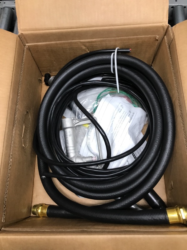 Photo 2 of Fill-Rite FR4210H 12V 20 GPM Fuel Transfer Pump with Discharge Hose & Manual Nozzle | Gasoline, Diesel, Kerosene, Ethanol & Methanol Blends & Biodiesel
