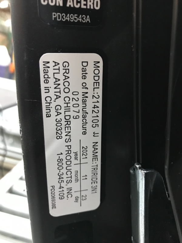 Photo 1 of Graco TriRide 3 in 1 Car Seat | 3 Modes of Use from Rear Facing to Highback Booster Car Seat, Cadence
