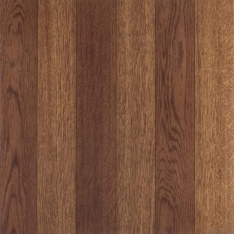 Photo 1 of 17-Inch Vinyl Floor Tiles, 16 Tiles - 17" x 17, Wood Medium Oak Plank Pattern - Peel & Stick, DIY Flooring for Kitchen, Dining Room, Bedrooms & Bathrooms by Achim Home Decor
