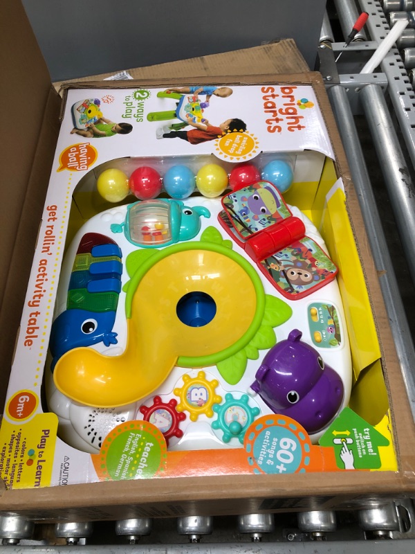 Photo 2 of Bright Starts Having a -Ball Get Rollin' Activity Table, Ages 6 months +