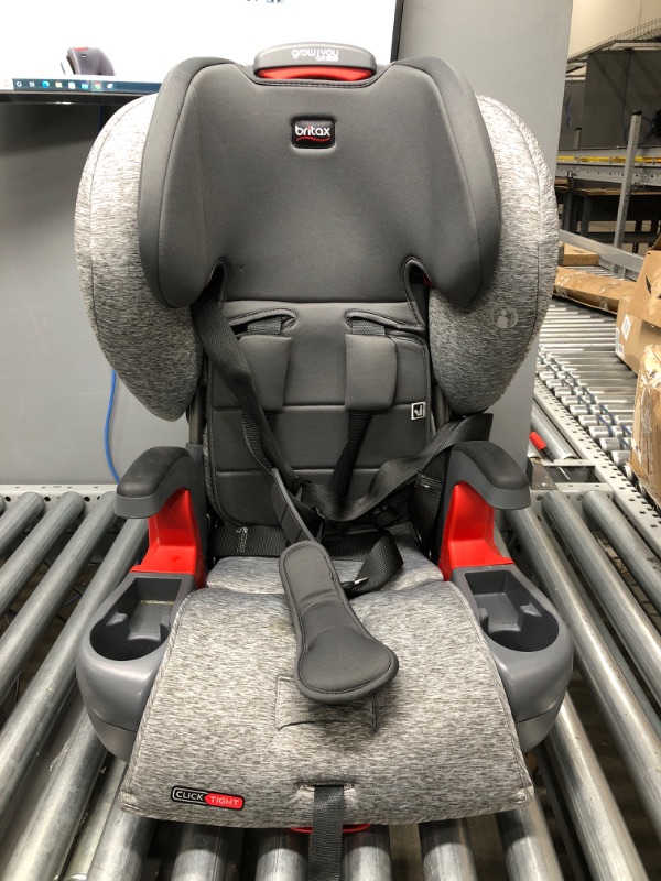 Photo 2 of Britax Grow with You ClickTight Harness-2-Booster Car Seat, Asher ClickTight Asher