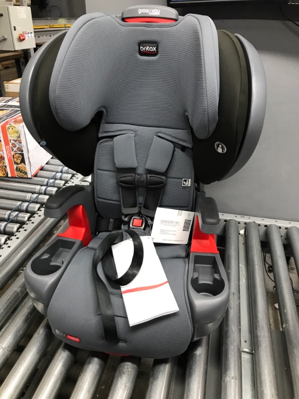 Photo 2 of Britax Grow with You ClickTight Plus Harness-2-Booster Car Seat, Otto Safewash Fabric
