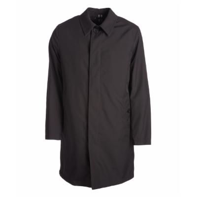 Photo 1 of Black Wool-Blend Liner Raincoat - Men, Size - Large