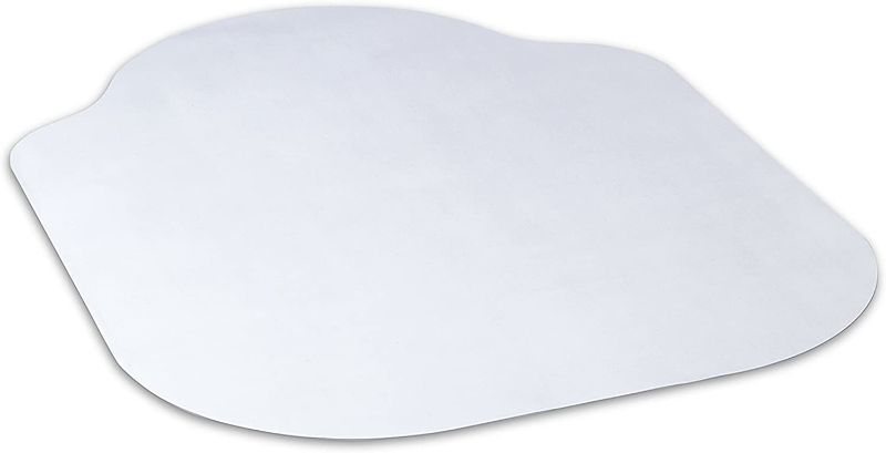 Photo 1 of Evolve 36" x 48" Clear Office Chair Mat with Rounded Corners for Hard Floors, Made in The USA, 15150630
