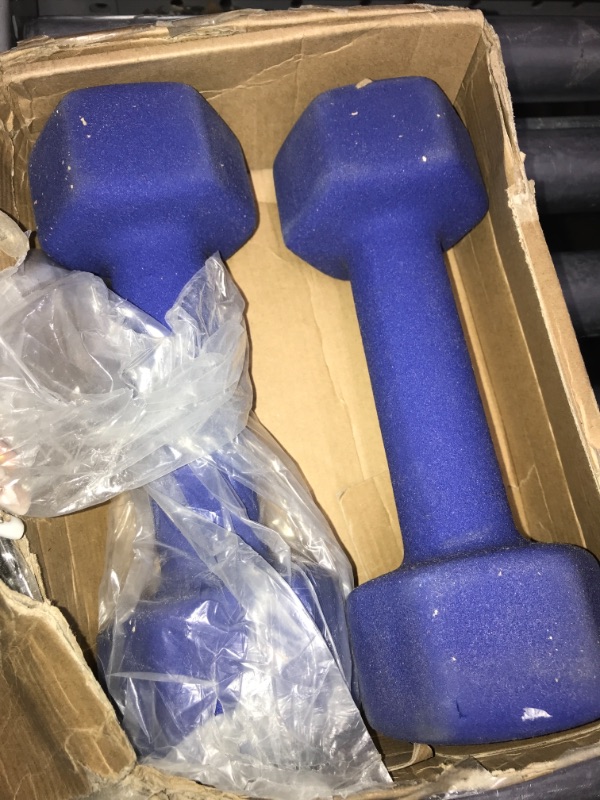 Photo 1 of 10lb dumbell -2 pieces 