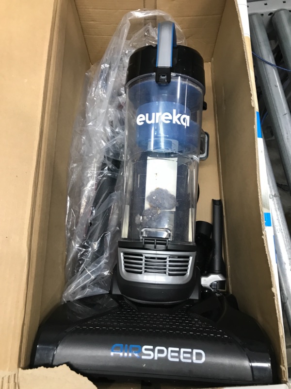 Photo 2 of Eureka Airspeed Ultra-Lightweight Compact Bagless Upright Vacuum Cleaner, Replacement Filter, Blue