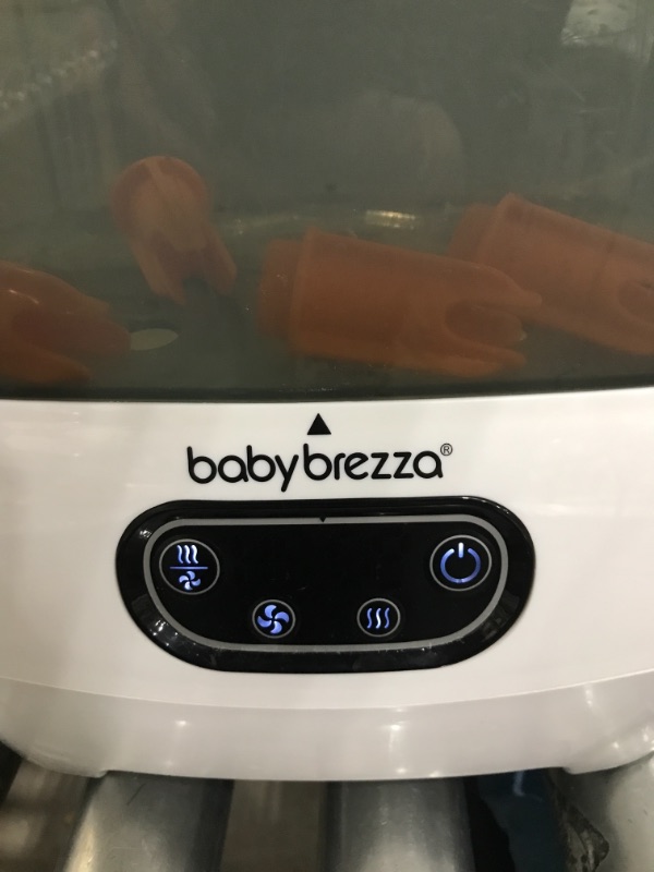 Photo 2 of Baby Brezza Baby Bottle Sterilizer and Dryer Machine – Electric Steam Sterilization - Universal Fit - Pacifiers, Glass, Plastic, and Newborn Feeding Bottles