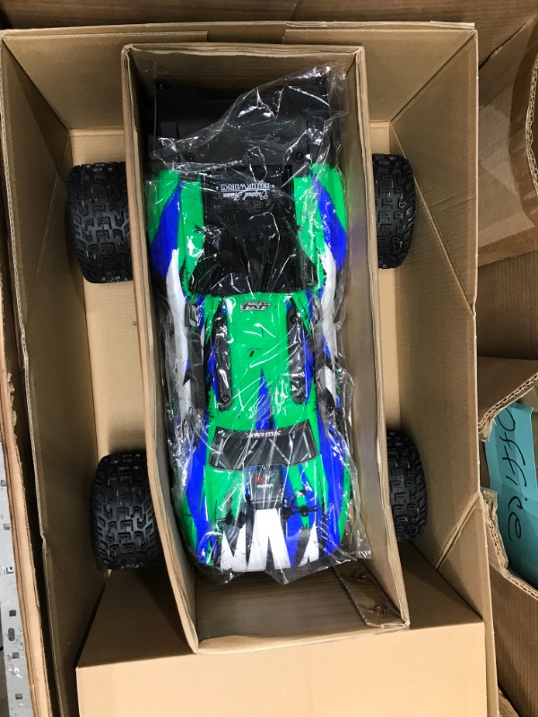 Photo 2 of ARRMA RC Truck 1/10 VORTEKS 4X4 3S BLX Stadium Truck RTR (Batteries and Charger Not Included), Green, ARA4305V3T3