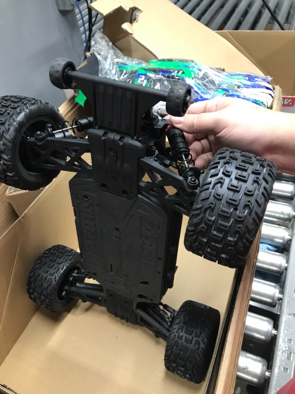 Photo 13 of ARRMA RC Truck 1/10 VORTEKS 4X4 3S BLX Stadium Truck RTR (Batteries and Charger Not Included), Green, ARA4305V3T3
