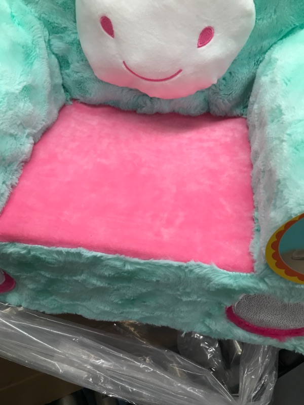 Photo 3 of Animal Adventure | Sweet Seats | Teal Unicorn | Soft Plush Children's Chair